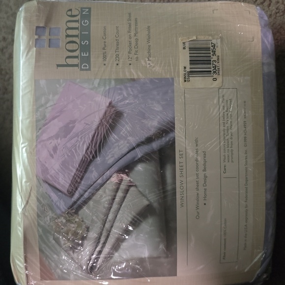 Home Design king sheet set - Picture 3 of 5